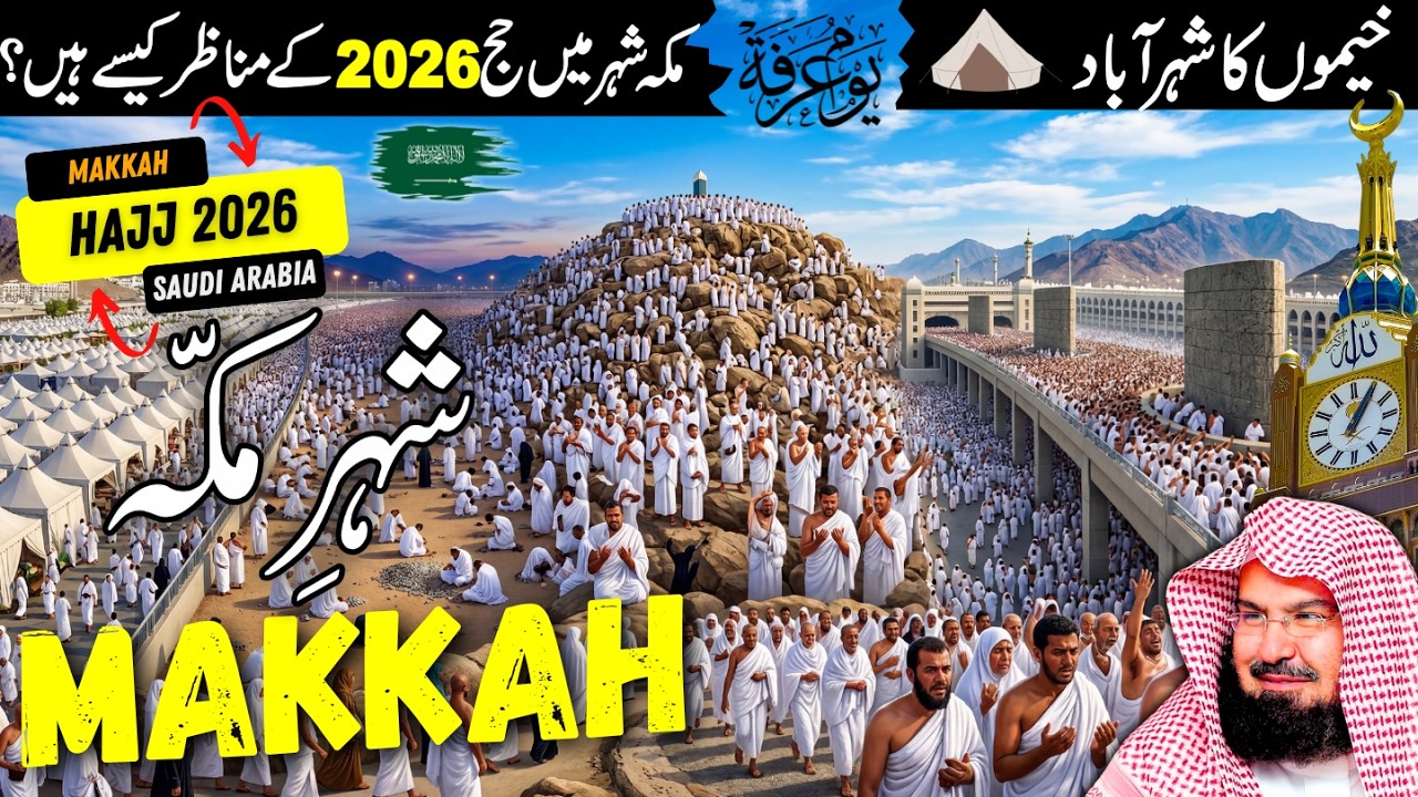 Makkah Hajj Vlog 2026 | Amazing Facts and Full Documentary about Makkah Hajj | مکہ شریف کی سیر