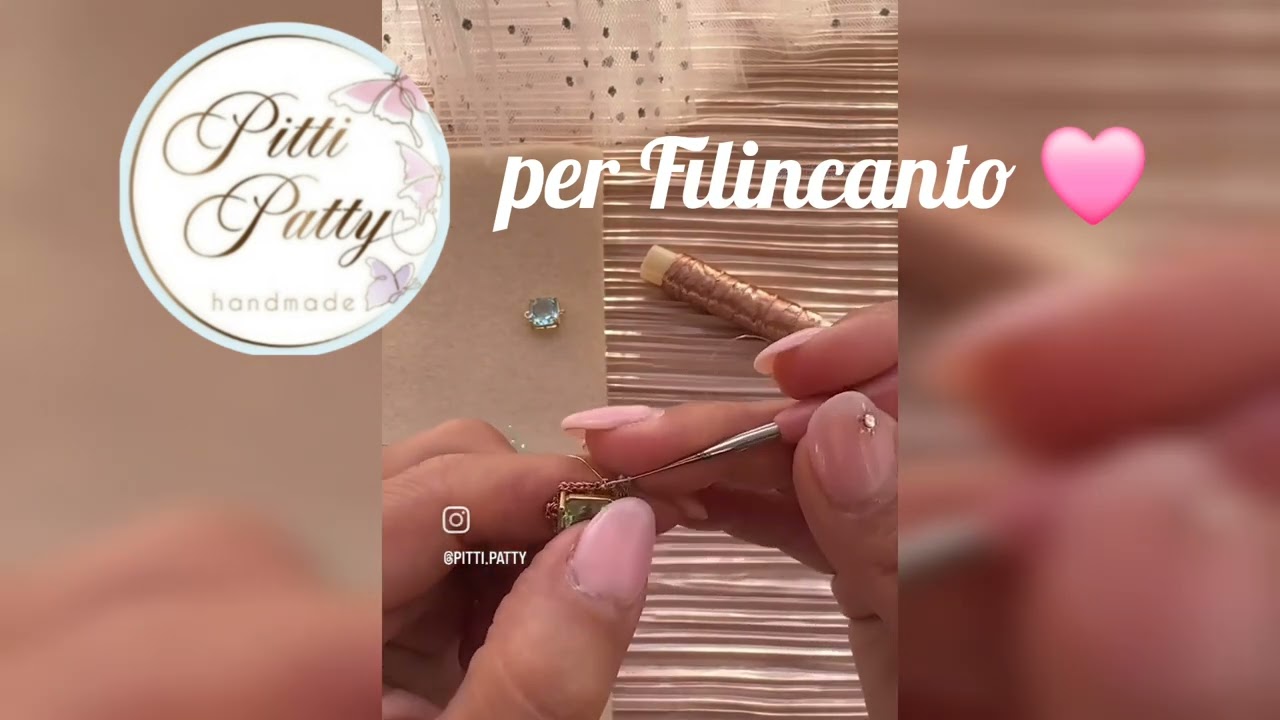 Incastonatura di un cabochon di Pitti Patty