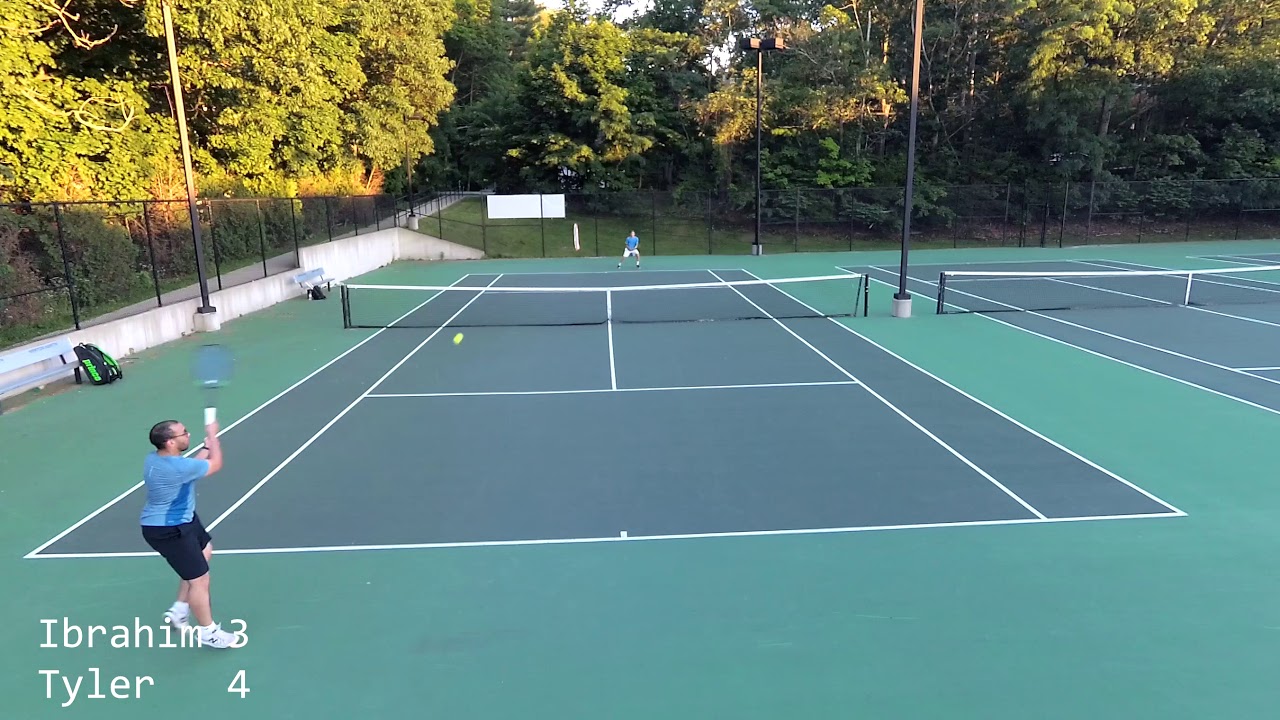 Tennis Northeast 4.0 Playoffs Semi-Final - Ibrahim VS Tyler - Tennis League Network