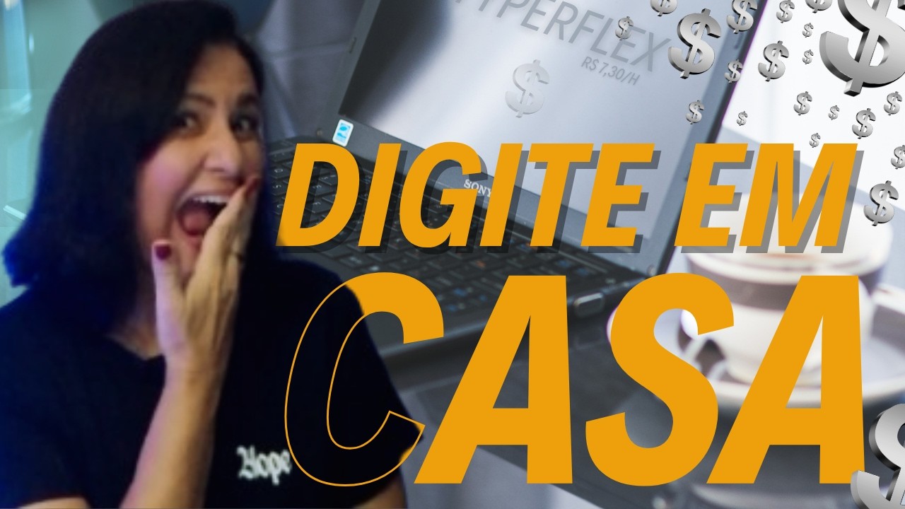 Descobri a TyperFlex! Eles PAGAM pra DIGITAR de Casa (R$7,30/h?)