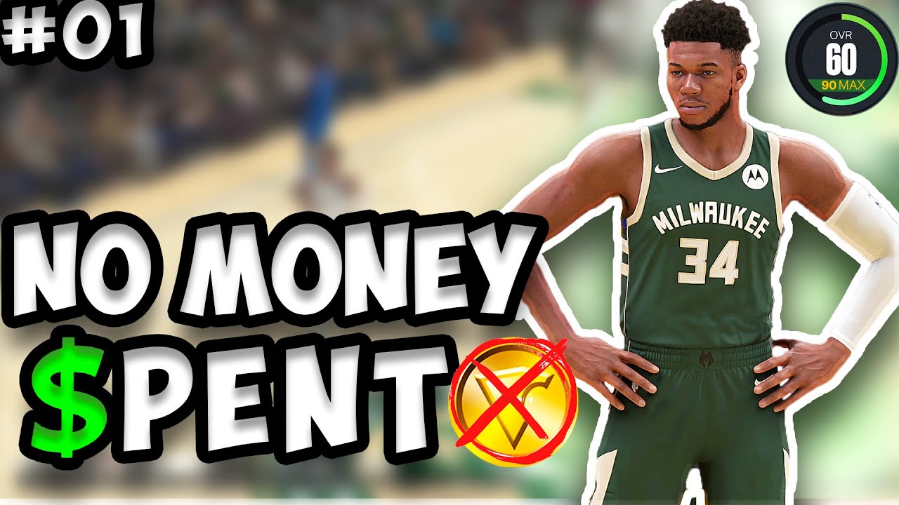 NBA 2K24 60 to 99 Overall No Money Spent EP 1. Giannis Build