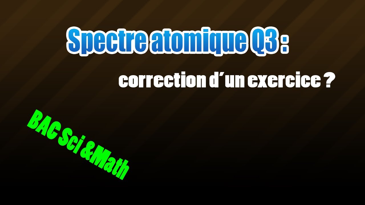 03_spectre: exercice
