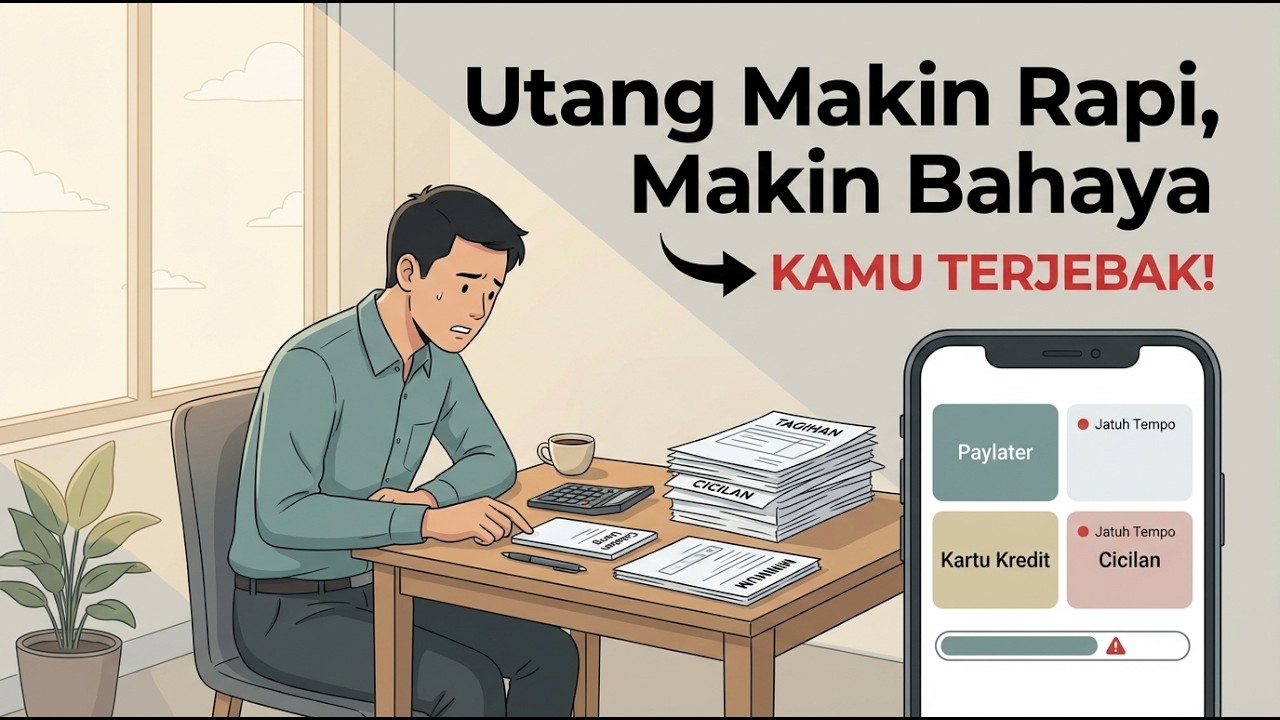 BANYAK ORANG GAGAL LEPAS DARI UTANG KARENA MELEWATKAN 5 LANGKAH INI !