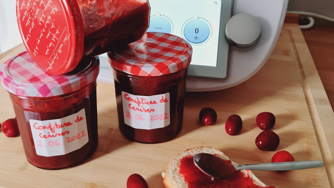 Confiture de Cerises au Thermomix