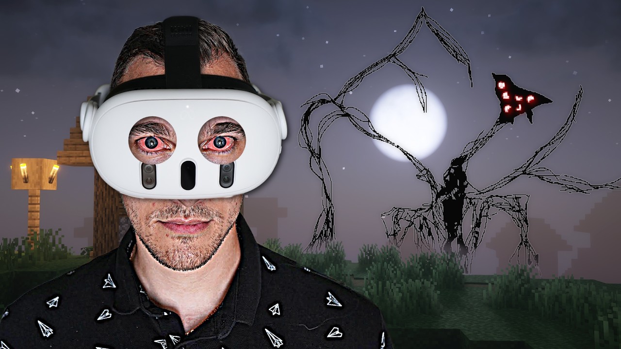 A Legrémisztőbb Minecraft Horror VR ban!