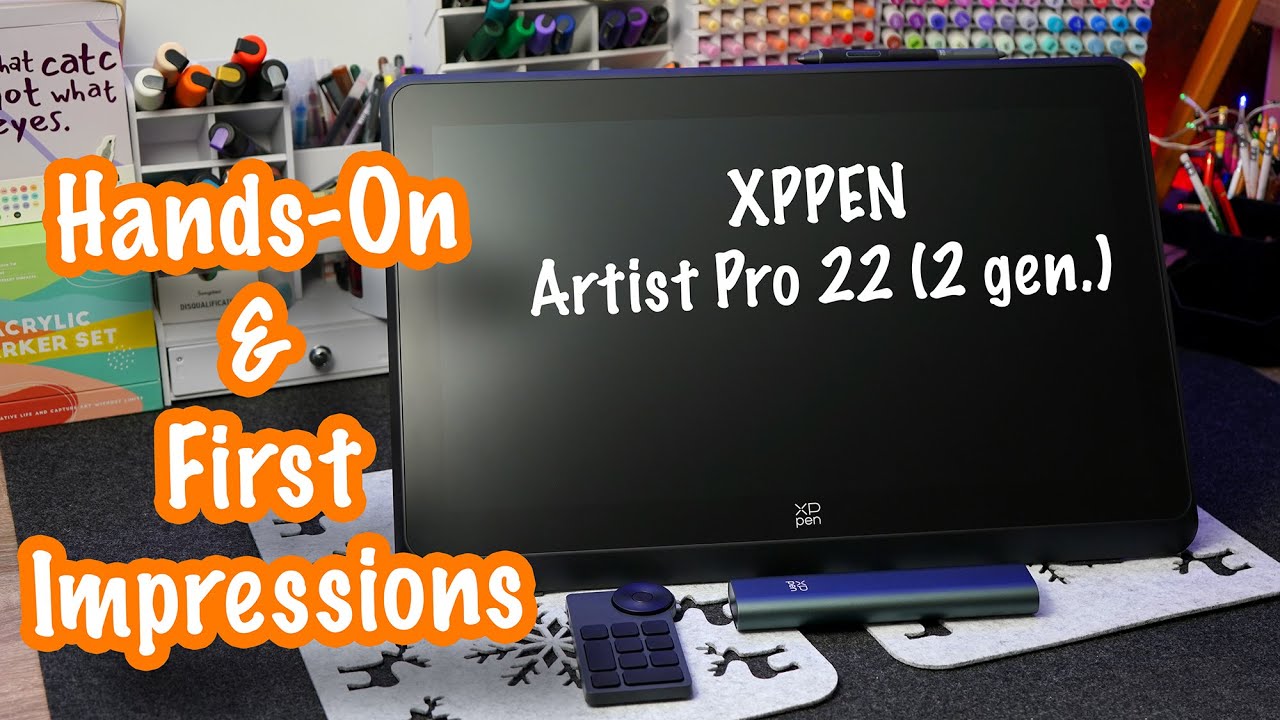 XPPEN Artist Pro 22 (2 GEN.) - pierwsze wrażenia