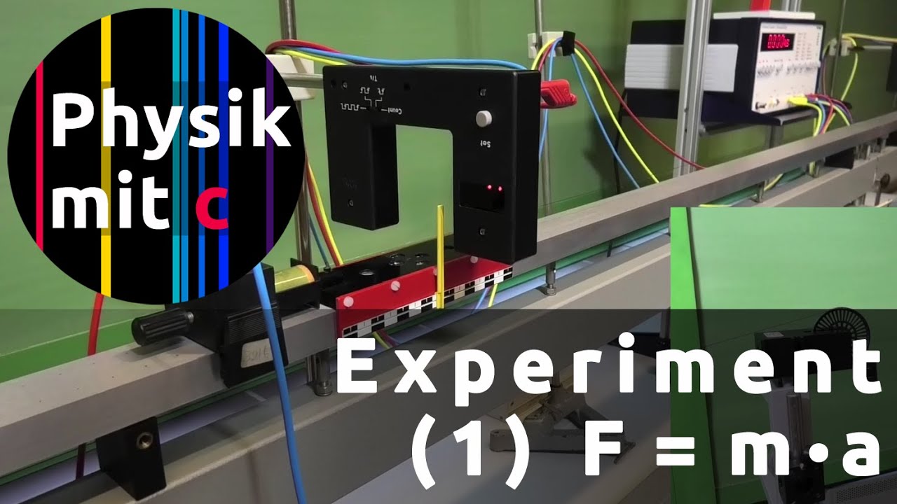 Das zweite Newtonsche Gesetz - Experimentelle Entdeckung mithilfe der Luftkissenfahrbahn