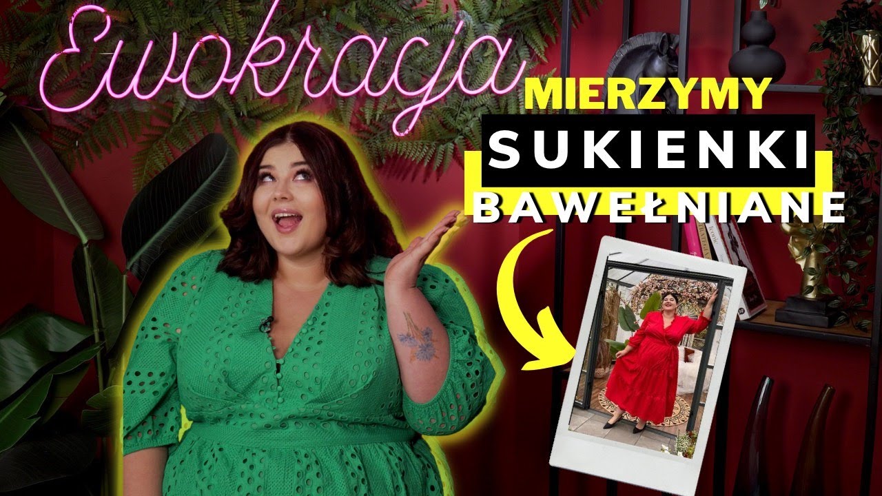 Mierzymy Sukienki Bawełniane ❤️