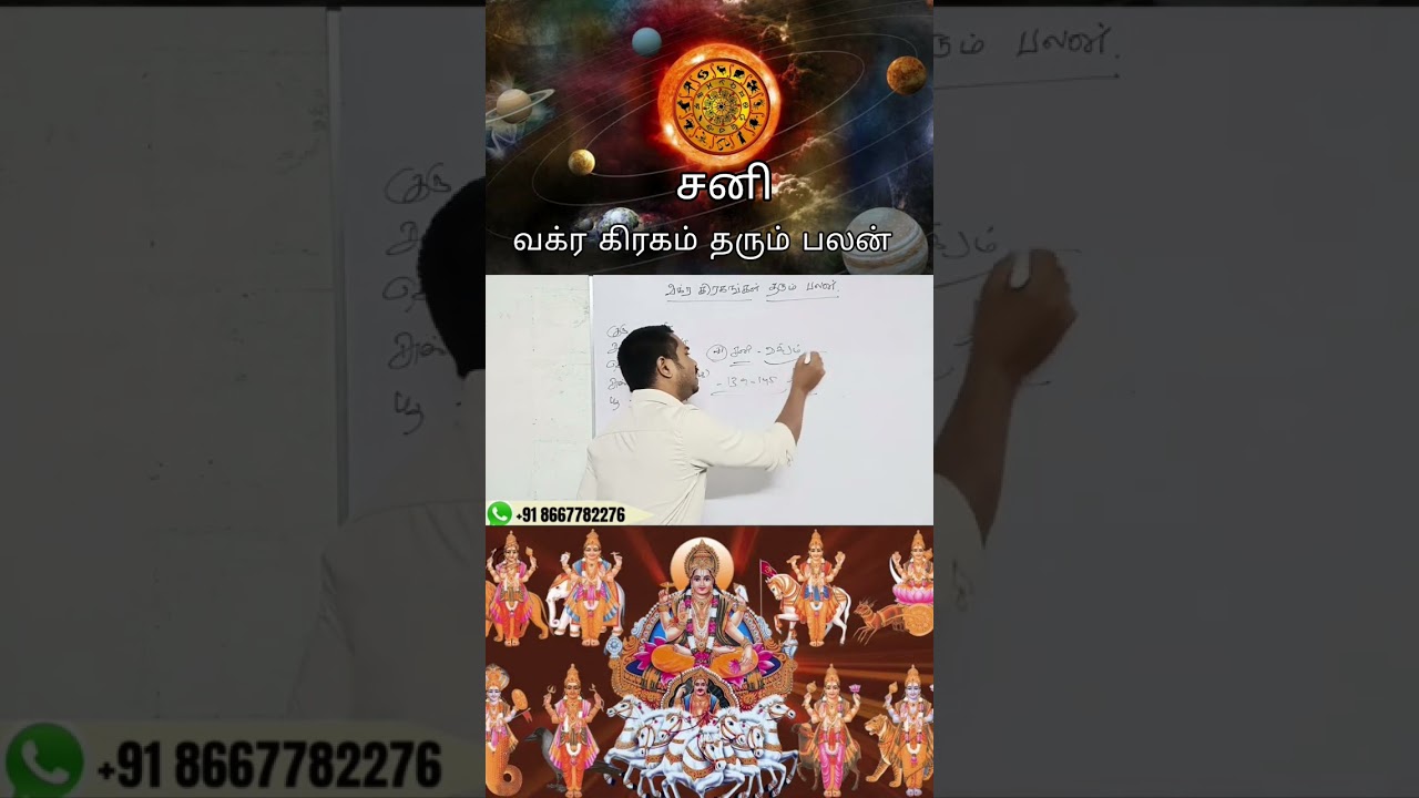 Benefits of Saturn Vakram #vetrivelastro #astrologypost #SaniVakram