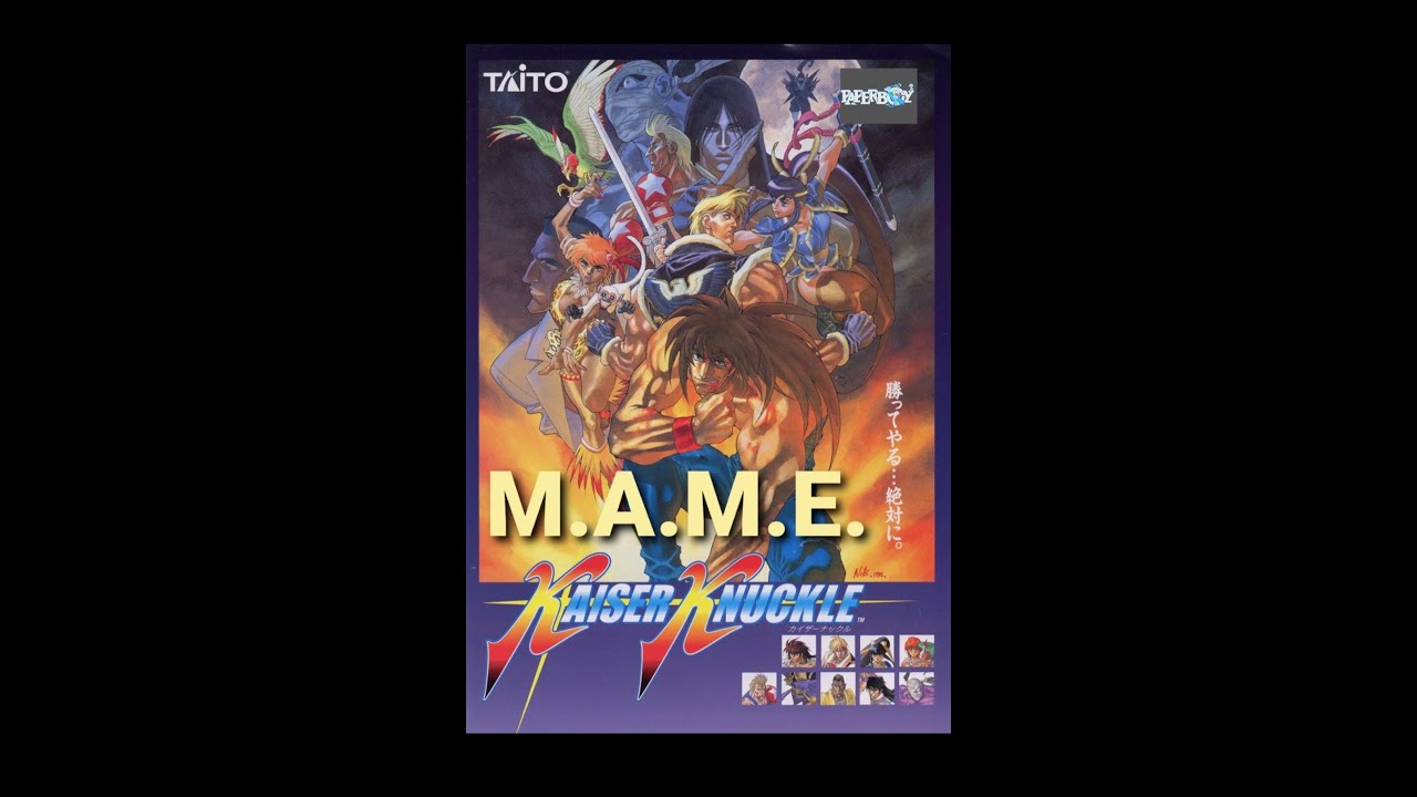 MAME-KAISER KNUCKLE-GAMEPLAY-GETTING BEAT-UP BY KAZUYA!