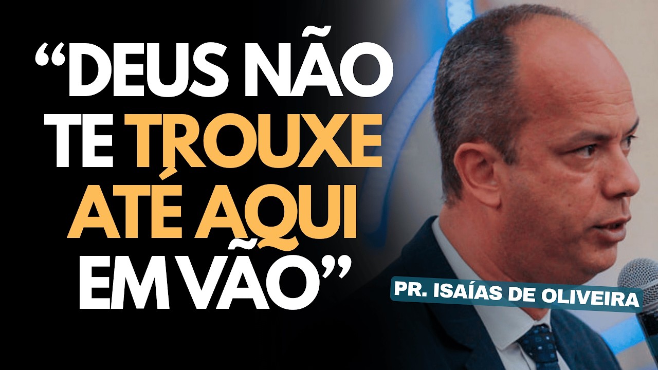 Não era silêncio: DEUS ESTAVA ORGANIZANDO O MILAGRE | Pr. Isaías de Oliveira 2026