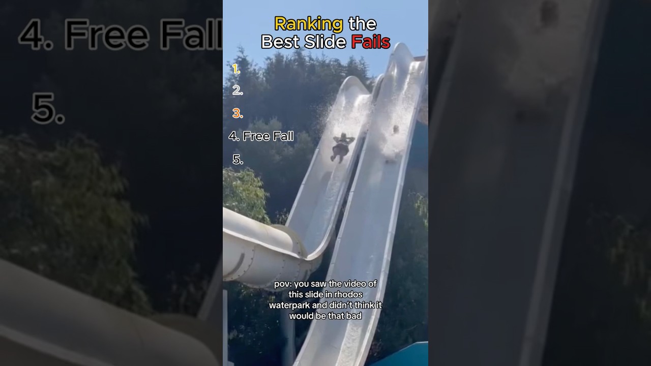 The Top 5 Funniest Slide Fails 😂😆🤣