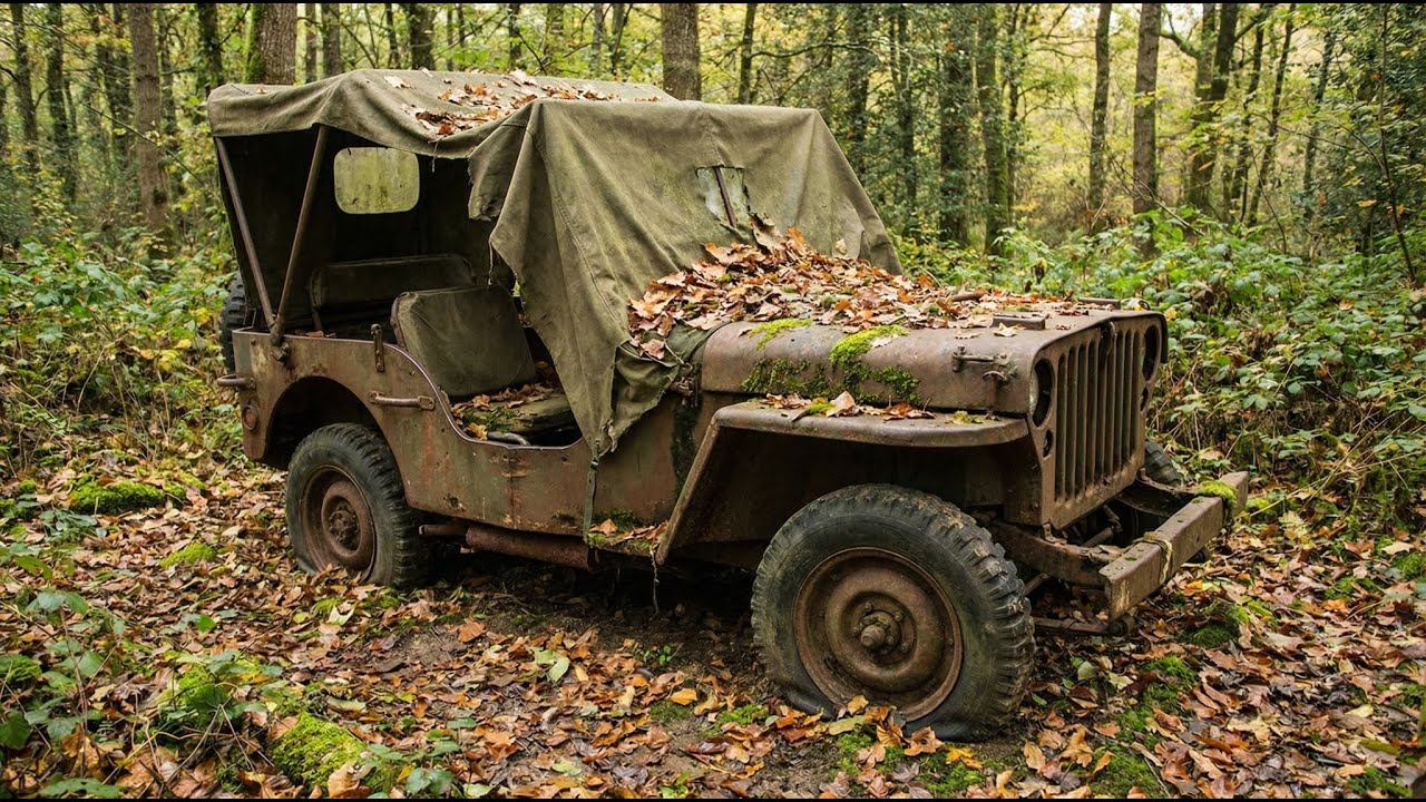 Forgotten Military Jeep Rescued From Nature | Complete Rebuild