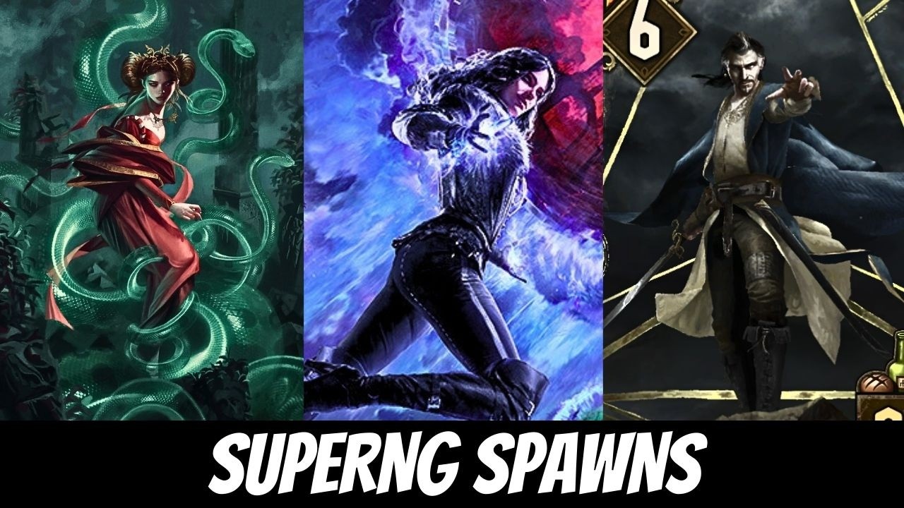 GWENT: Alzur, Yen, Shupe Spellatael