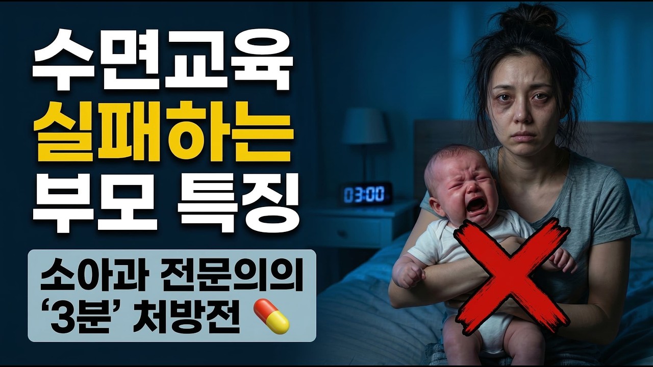 [미국 소아과학회 5년 검증] 안 자는아이? 자다 깨는 아이? 수면교육 분리수면 이렇게해보세요
