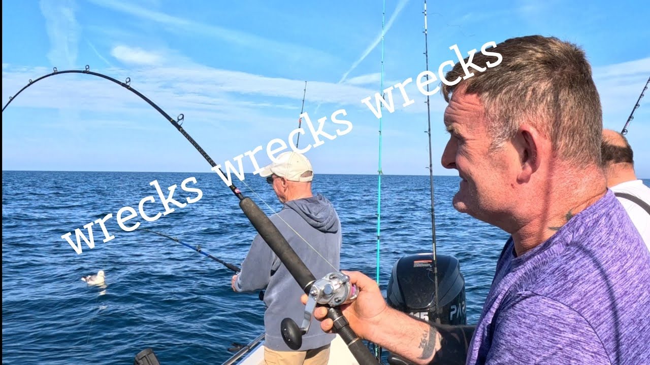 Wrecks fishing in the  Irish sea