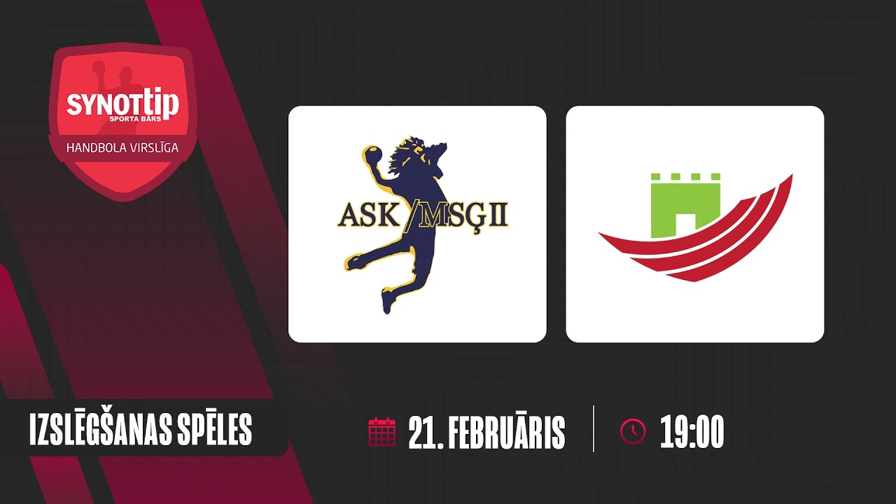 ASK/MSĢ II 🆚 Salaspils SS  | Izlēgšanas spēles | SynotTip vīriešu Virslīga 25/26