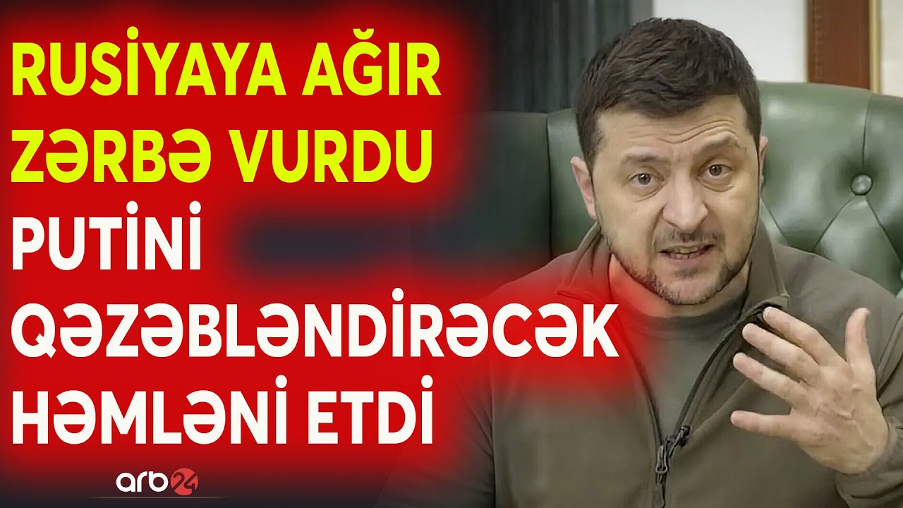 SON DƏQİQƏ! Ukrayna prezidentindən Rusiyaya gözlənilməz zərbə: Müharibə riski olan ölkələrə getdi