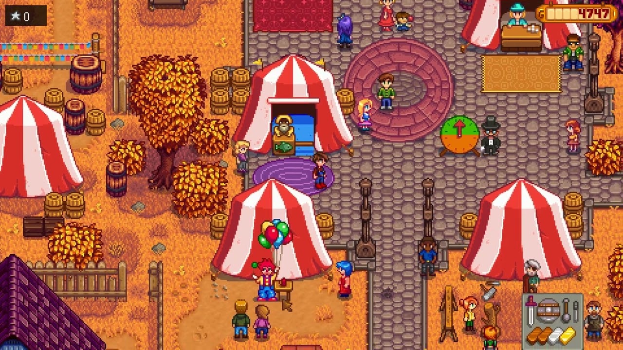 Stardew Valley - O festival e o bug da porta!🚪