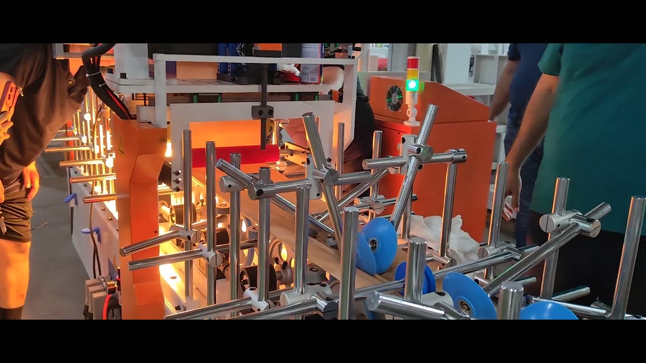 profile wrapping machine