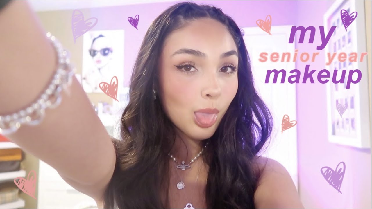 my back to school makeup routine *senior year*
