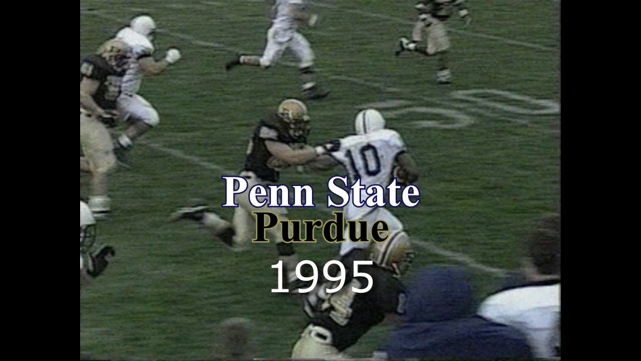 Penn State at Purdue 1995 GAME STORY
