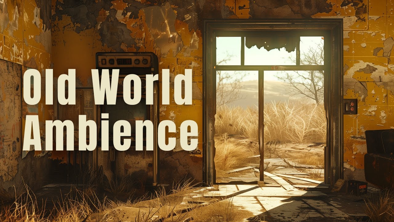 Old World Ambience - Music For Wastelands and Deserts || 1 hour of ambient