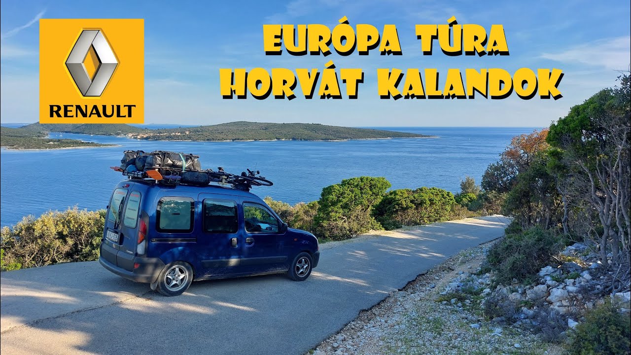 Renault Kangoo - micro camper - Horvátország
