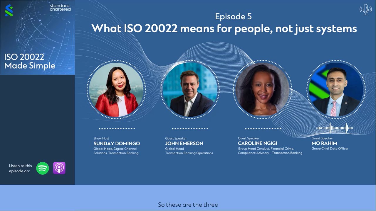 ISO 20022 Made Simple – Episode 5: What ISO 20022 means for people, not just systems