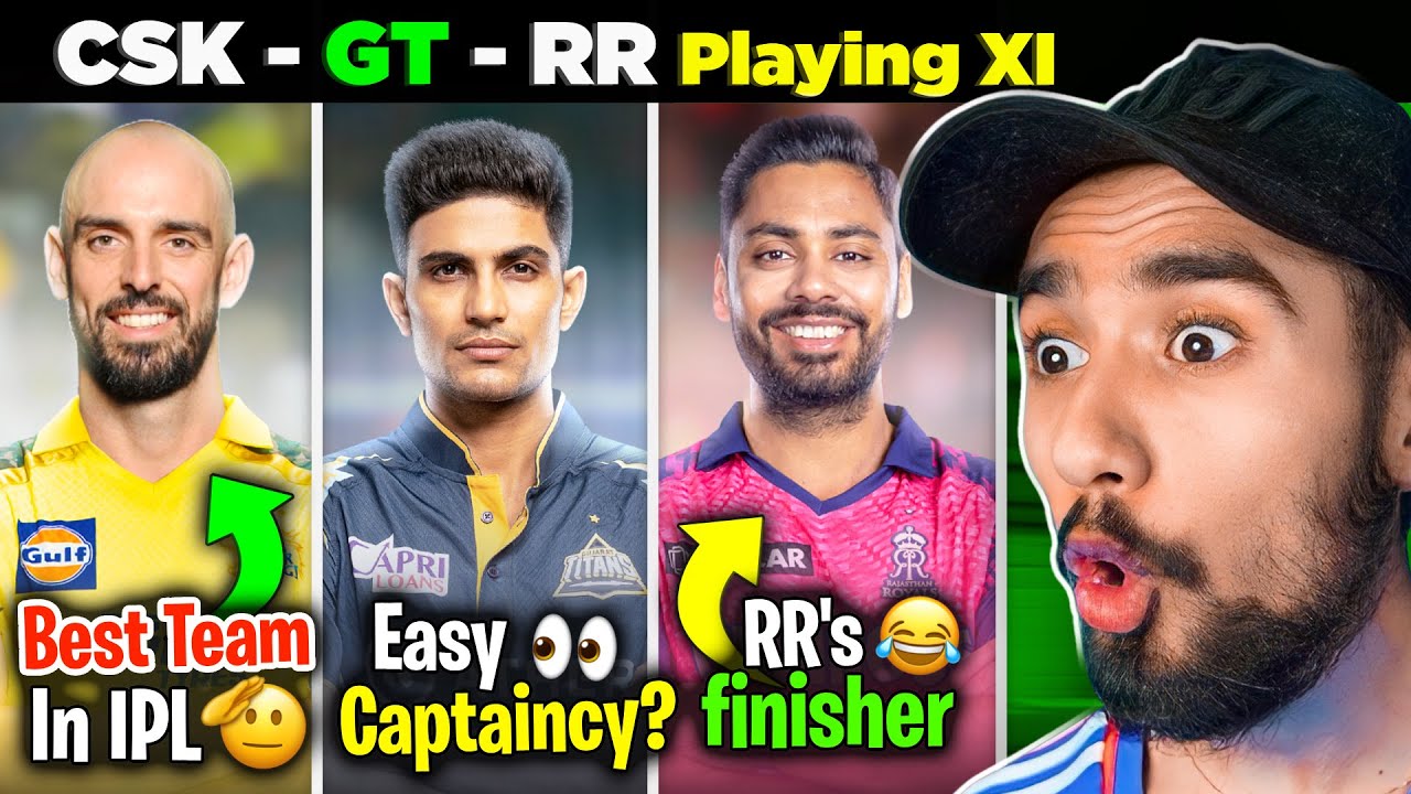 Inka TOP 4 Pakka Hai!🔥 : CSK - GT - RR - Best Playing 11 | IPL Auction 2024