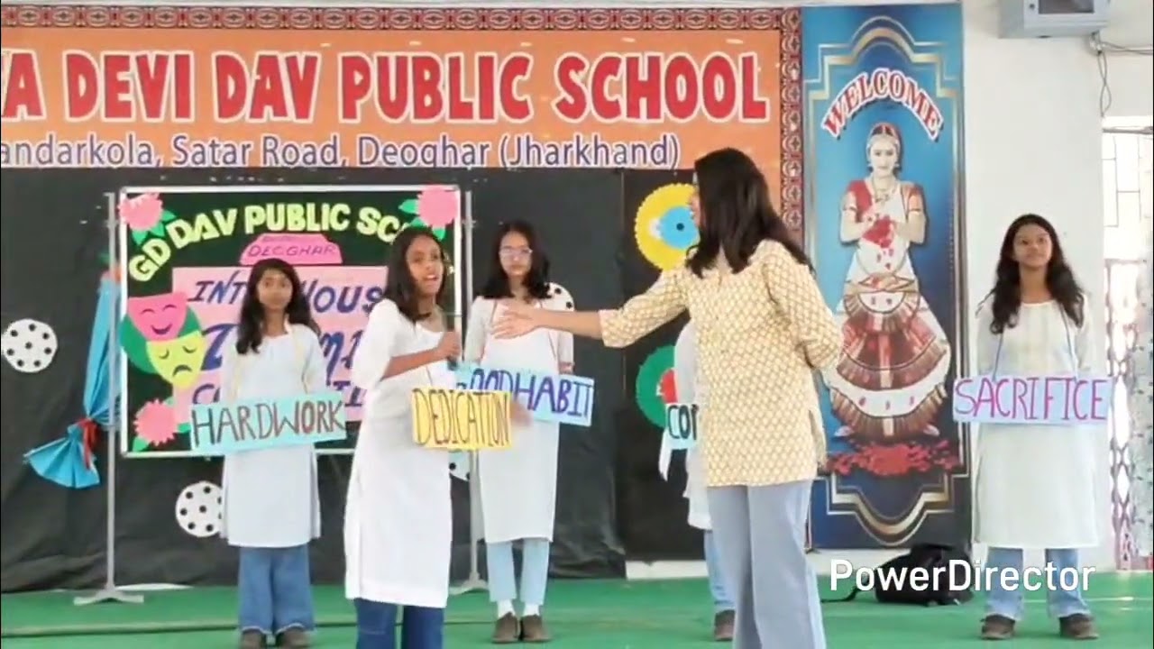 Glimpses of Inter house Drama Competition dated 21/11/2025