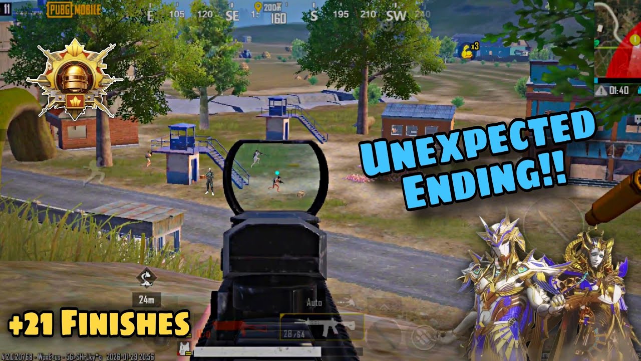 Something insane happened in the end - Pubg Mobile Gameply