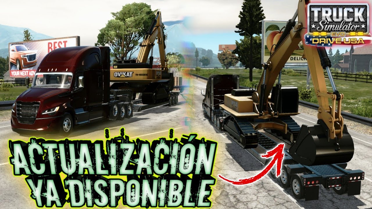 NUEVA ACTUALIZACIÓN YA DISPONIBLE De Truck Simulator Drive USA EVO!🤯 | SORPRESA AL FINAL DEL VIDEO!😱