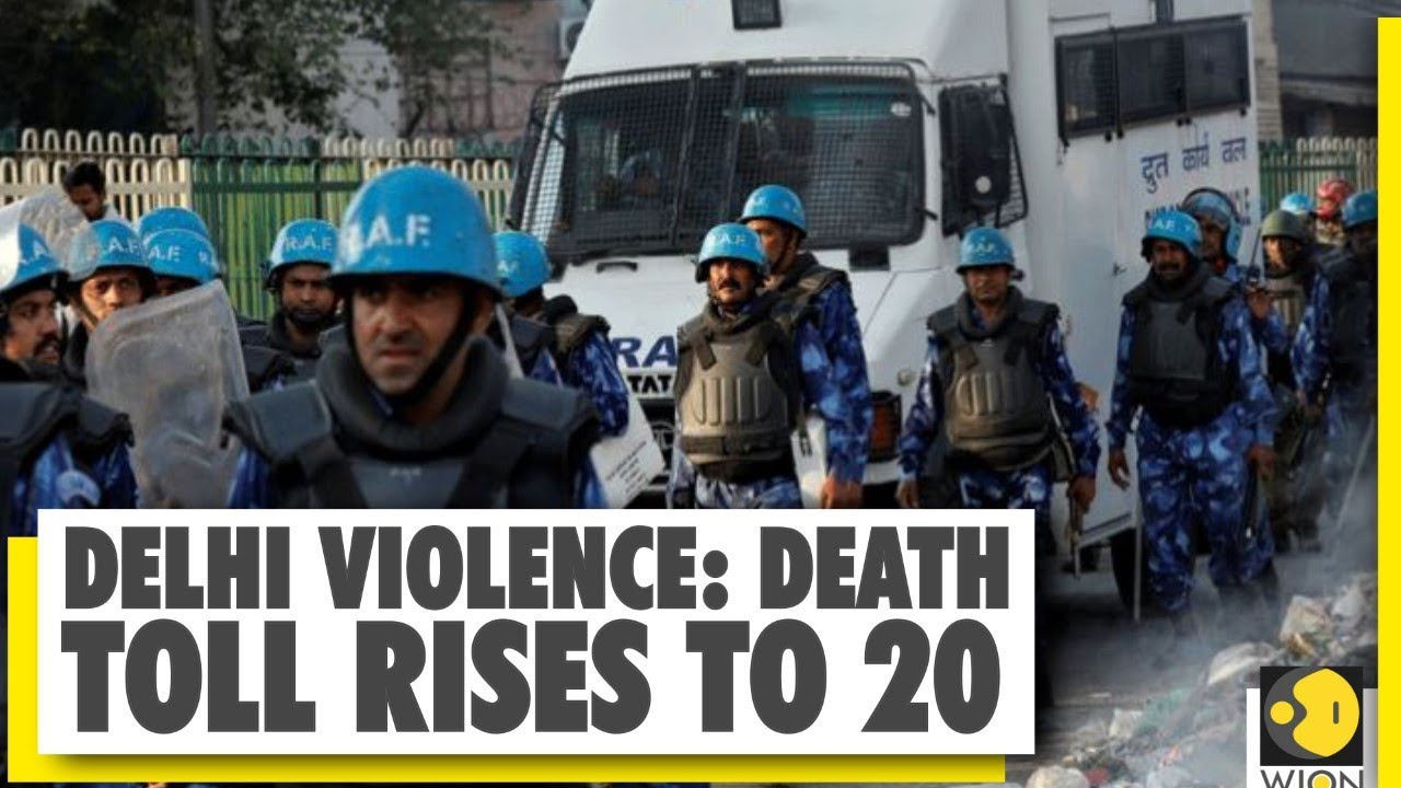 Delhi riots: Death toll rises to 20 | WION | India News | Amit Shah | Sonia Gandhi