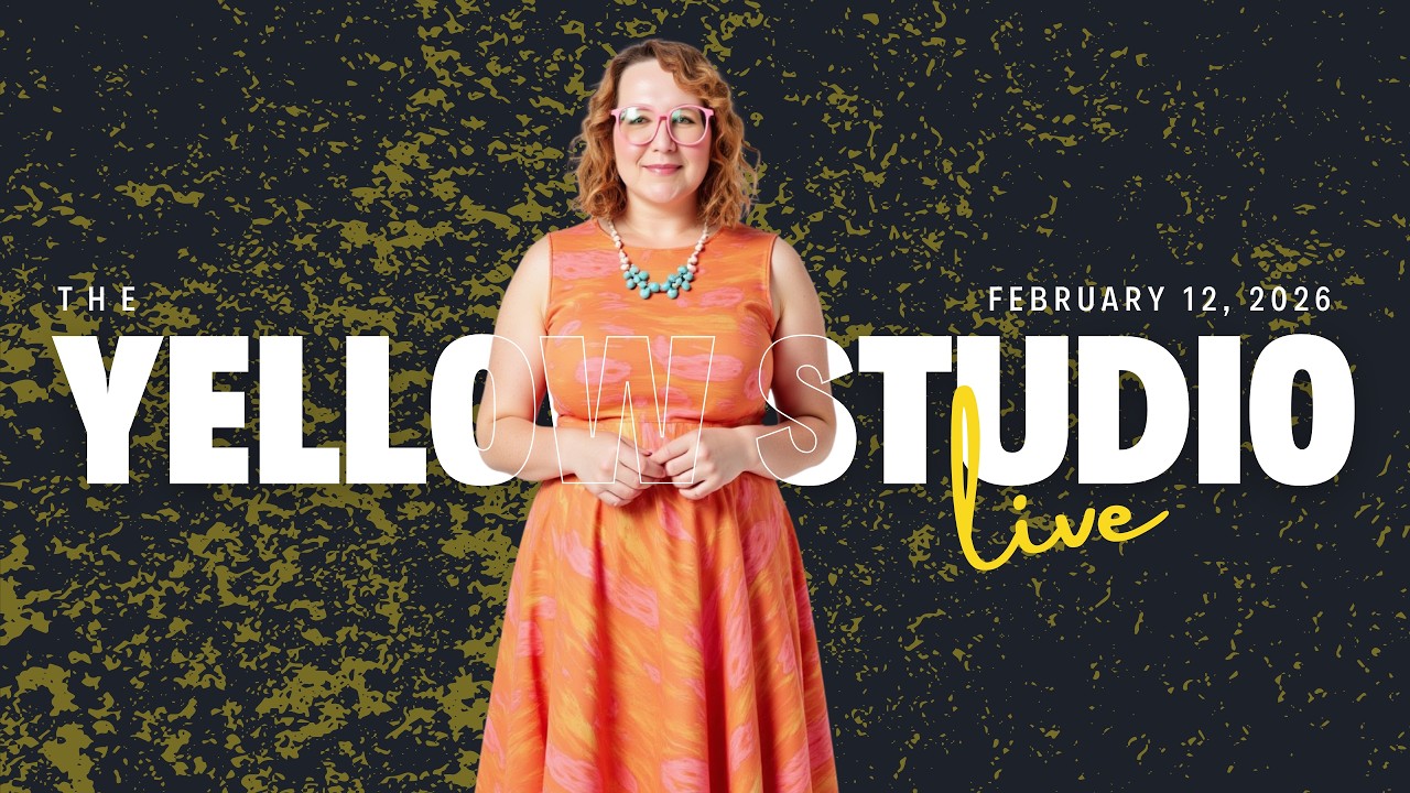 The Yellow Studio Live: Episode 31 – Create Seamless Patterns in Illustrator