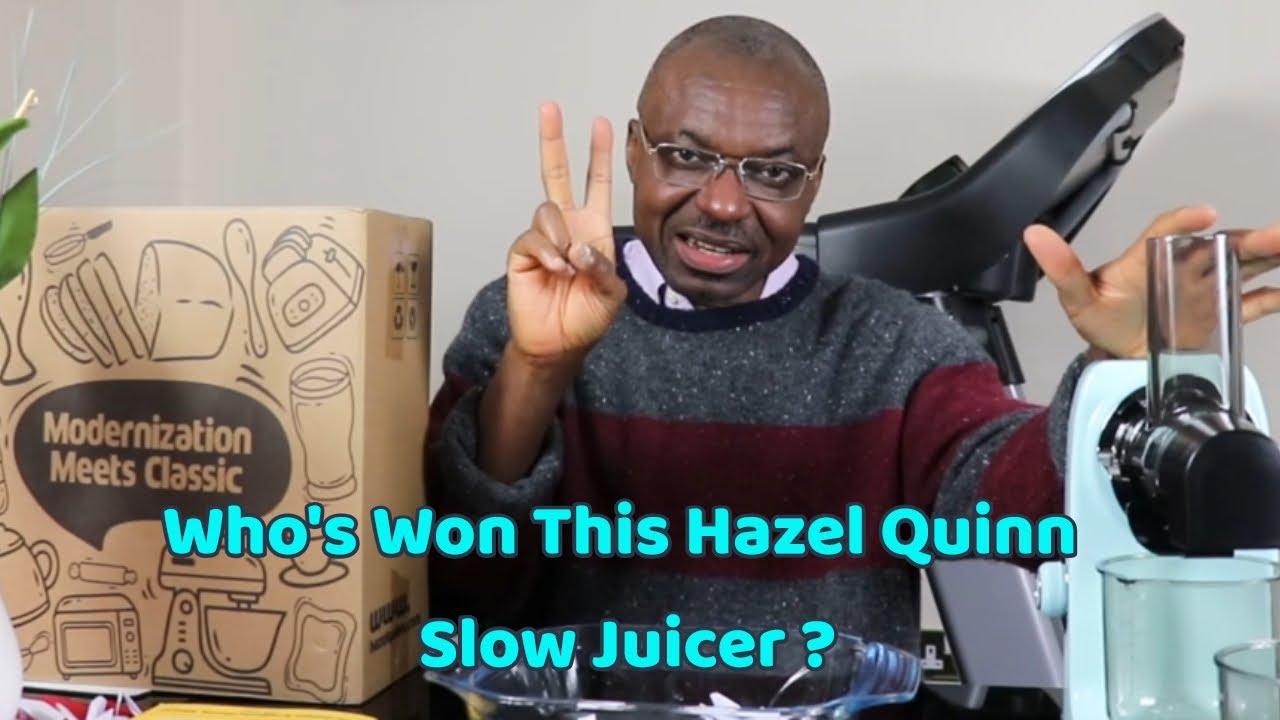 Who's Won This Beautiful Hazel Quinn Slow Juicer?
