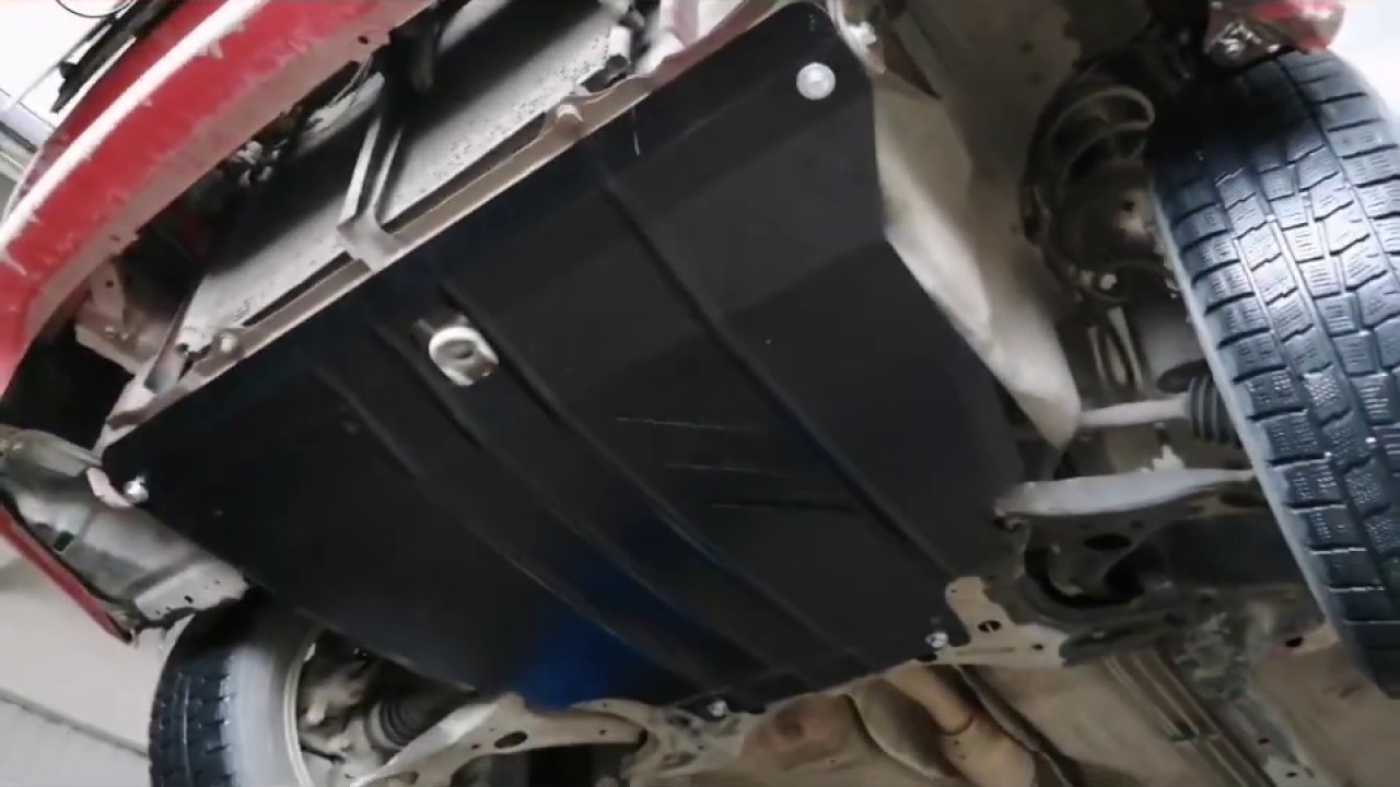 Toyota Fielder 121. Защита двигателя и кпп