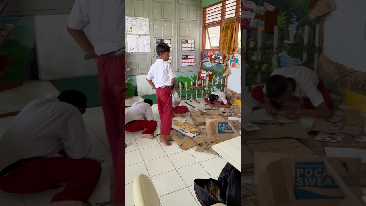 Belajar asyik dan menyenangkan di kelas #shorts