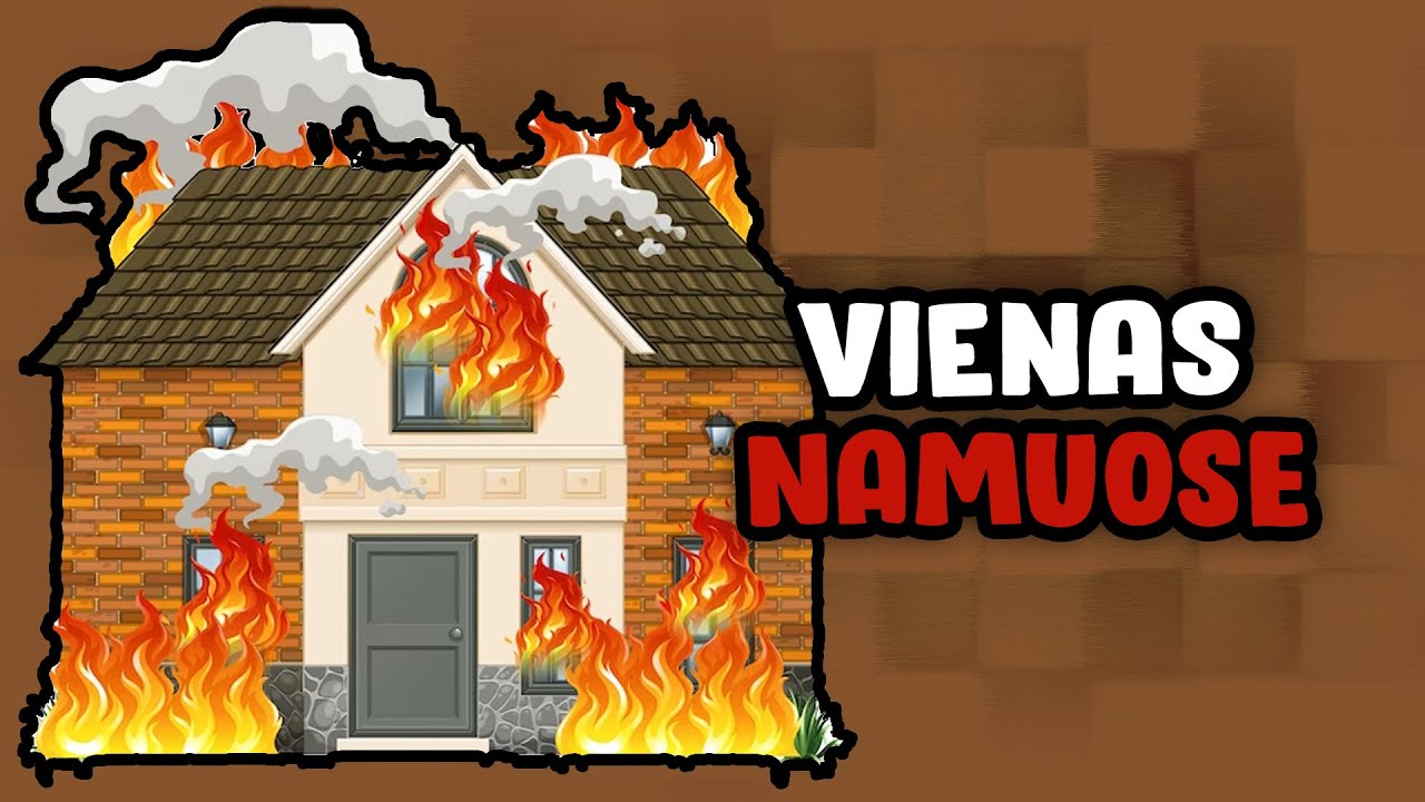 AŠ VIENAS NAMUOSE!