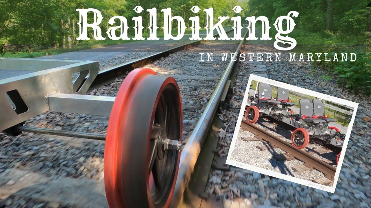 Railbiking in Maryland & La Vale Tollhouse