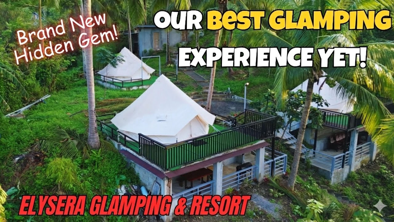 Best Glamping in the Philippines? Hidden Gem with Pool, Cozy Tents & Amazing Service!