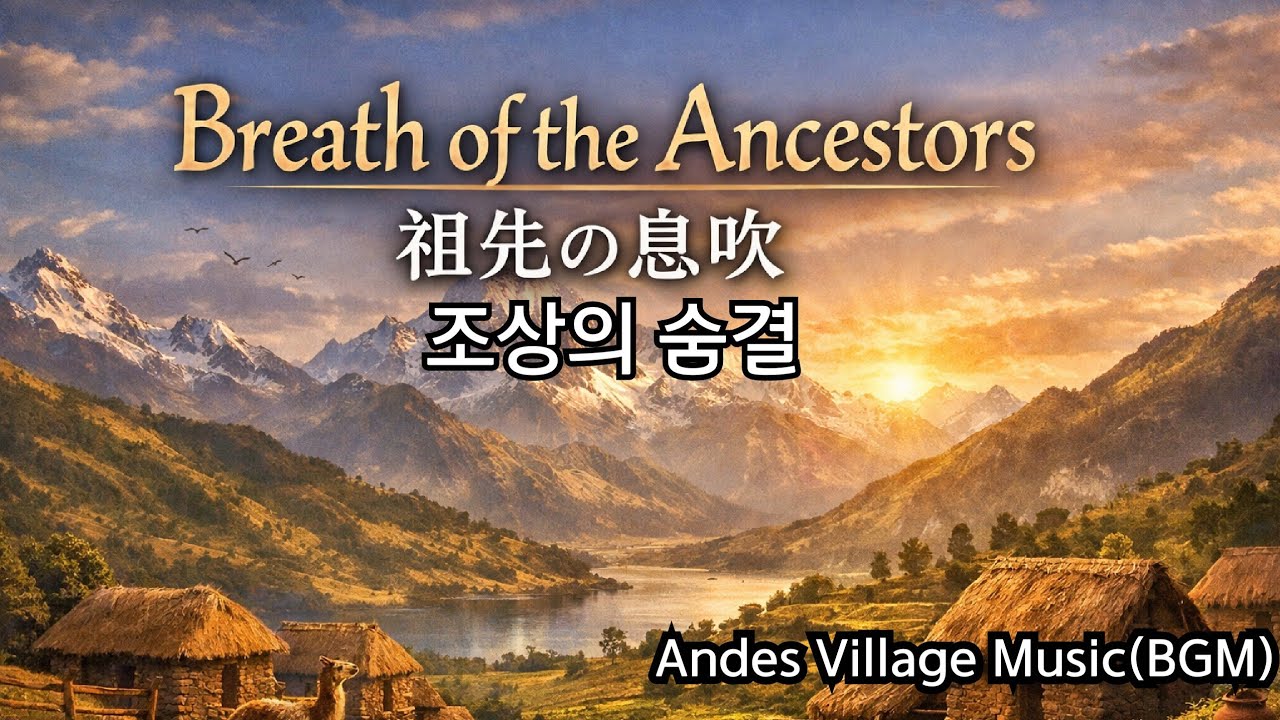 Breath of the Ancestors | Mystical Andean Pan Flute Music/조상의 숨결 안데스 음악 BGM