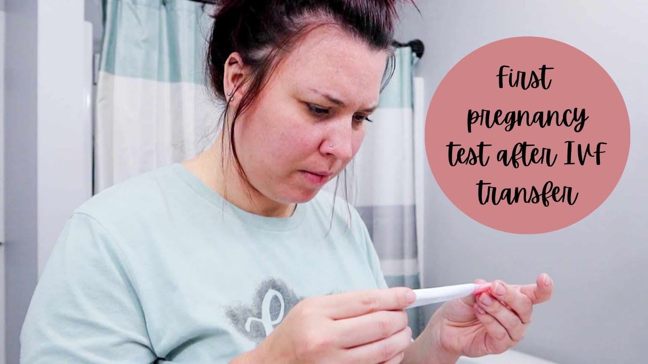 First Pregnancy Test After IVF Transfer | 4 & 5 dpt