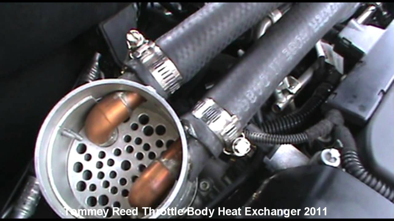 Throttle Body Hot Air Heat Exchanger Assembly 2011