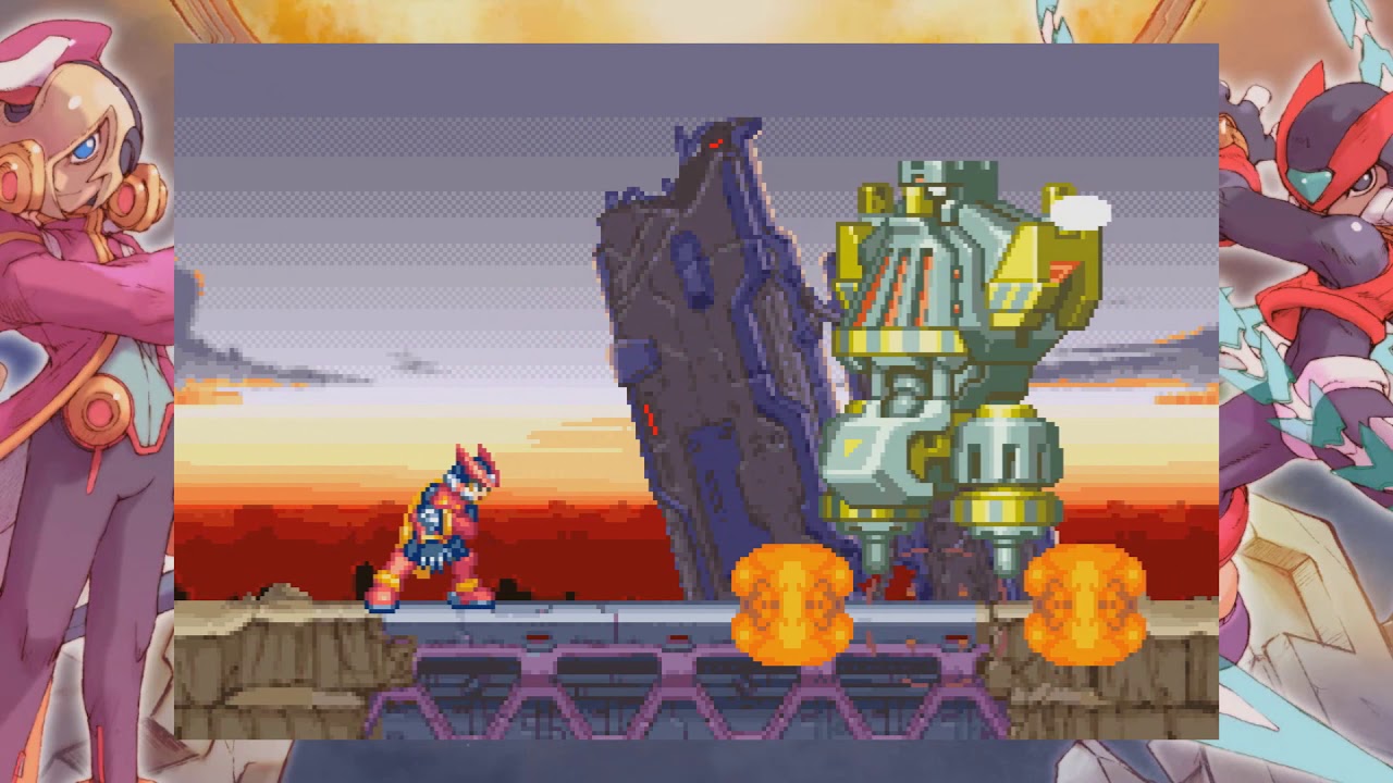 Megaman Zero/ZX Lagacy Collection  - Skytric MMZ2 Departure Remix insert