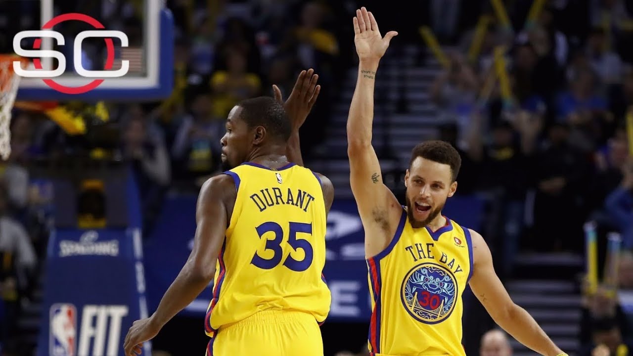 Zach Lowe likes Steph Curry and Kevin Durant's lethal pick-and-roll | SportsCenter | ESPN