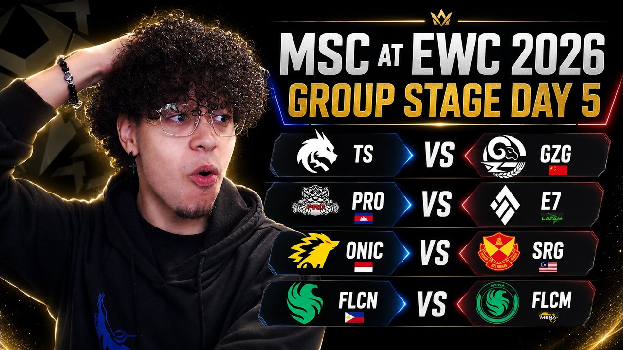 FALCONS Vs FALCONS PH - MSC AT EWC 2026 Day 5 Watchparty ft @MrHoidMoba @hajun_moba