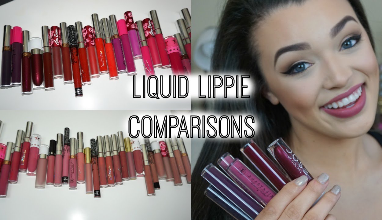 Popular Liquid Lipsticks | Comparisons & Swatches