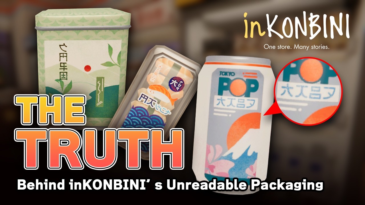 Why inKONBINI Doesn&rsquo;t Use Actual Japanese Text