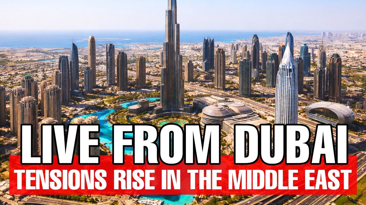 LIVE from Dubai Marina – Tensions Rise in the Middle East | SkylineWebcams